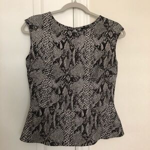 Ann Taylor print blouse